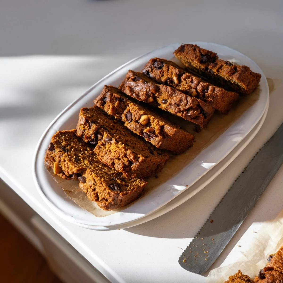 Gingerbread Pumpkin Muffin Biscotti