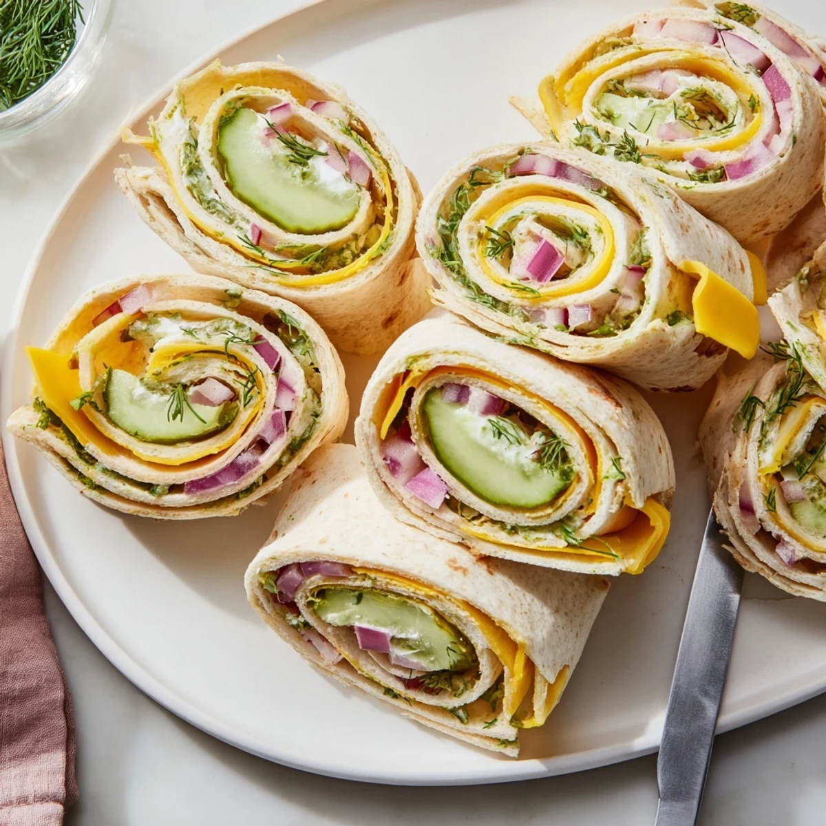 Crispy pickle-in-a-blanket rolls with creamy cheese, perfect for your next gathering.  