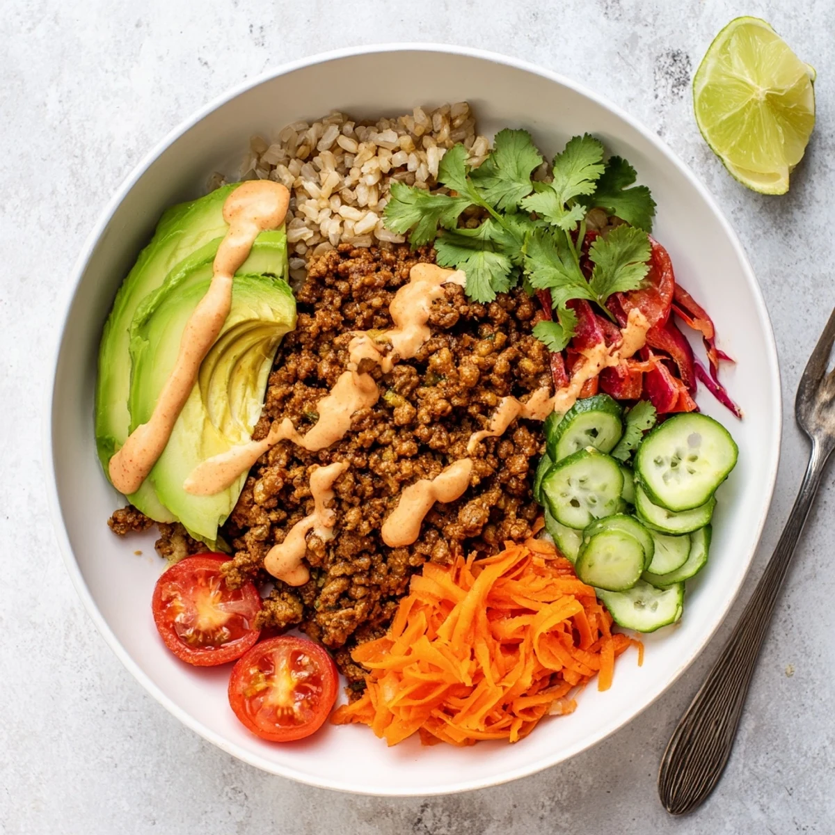Plant-Based Meat Bowl Fusion