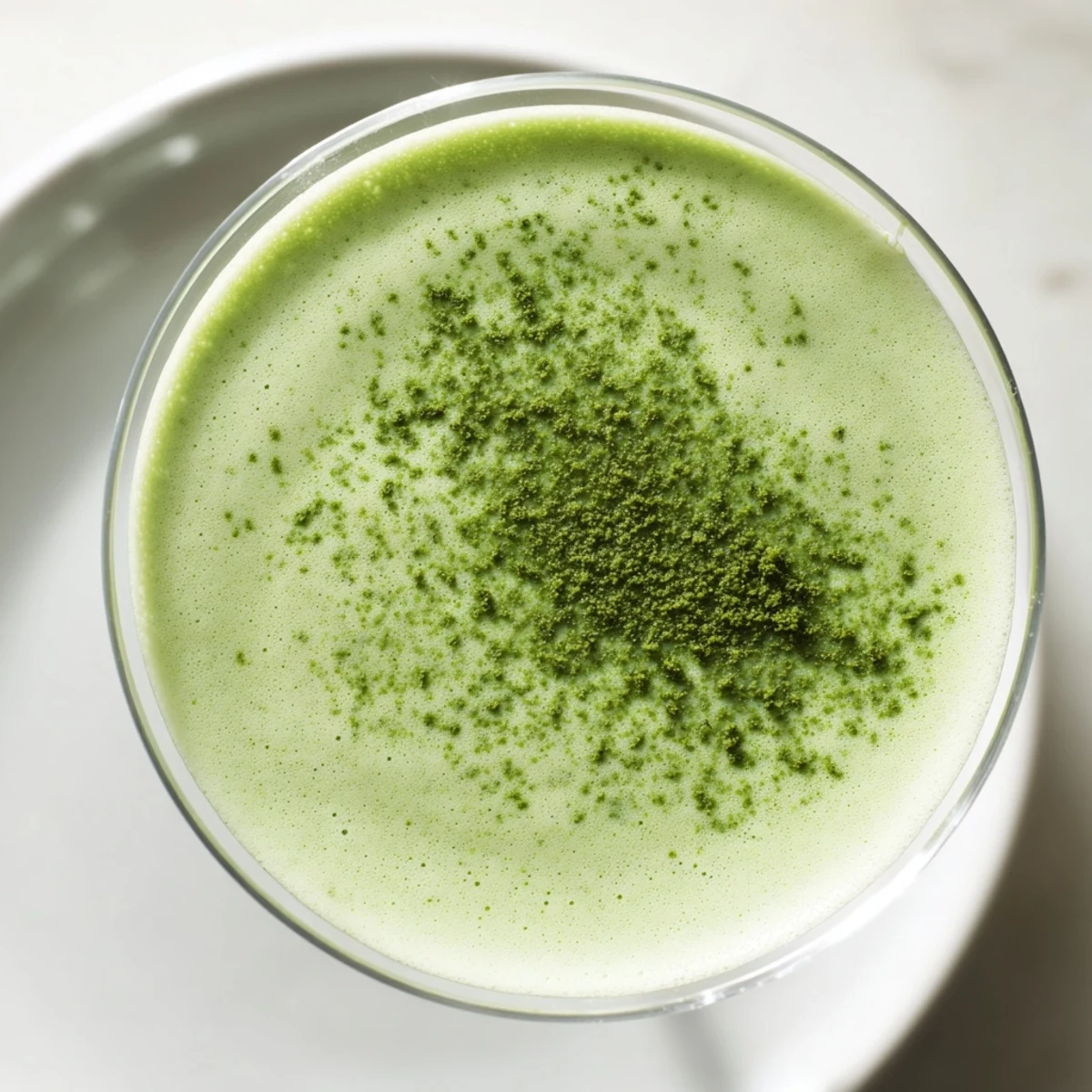 Vibrant Creamy Matcha Martini