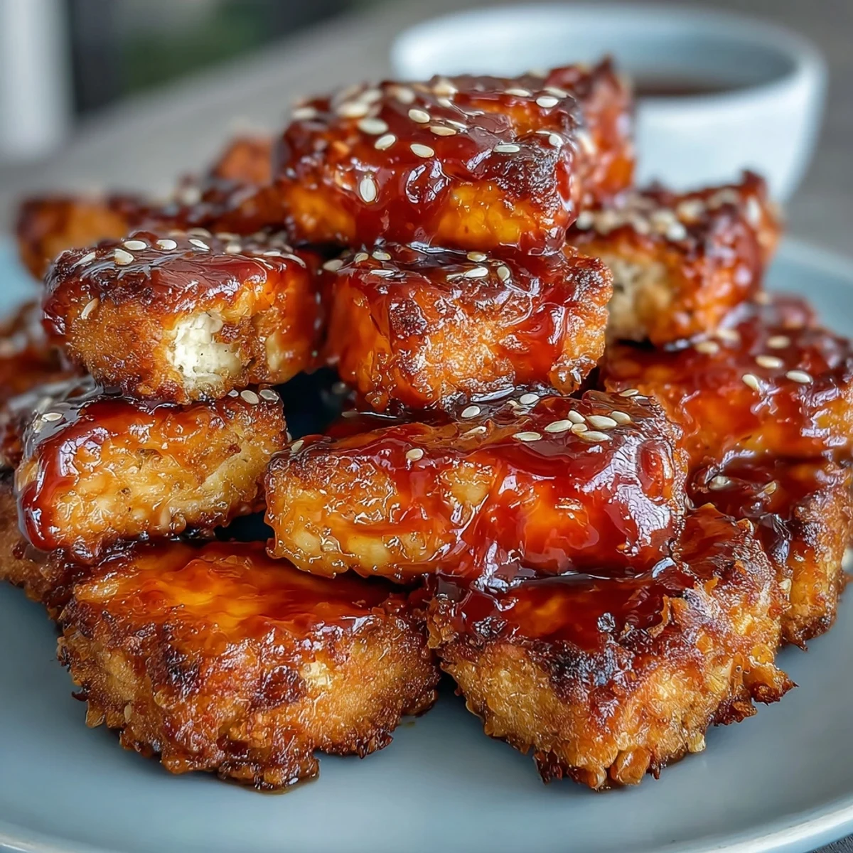 Sweet Chili Tofu Nuggets