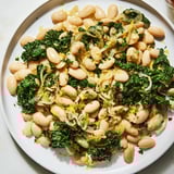 Garlicky Beans Winter Greens