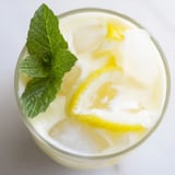 Refreshing Creamy Lemonade Drink, a blend of tart lemon juice and chilled cream, ready to enjoy.