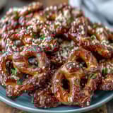 St Patricks Shamrock Pretzels