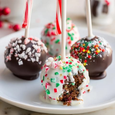 Festive Christmas Cookie Truffle Pops #39