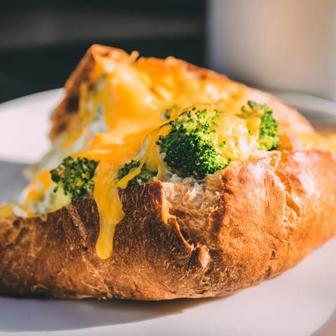 Golden-brown Air Fryer Broccoli Cheddar Stuffed Grilled Cheese, perfect with a warm bowl of tomato soup.