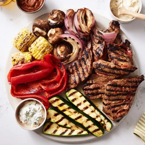 Backyard BBQ Grilled Platter