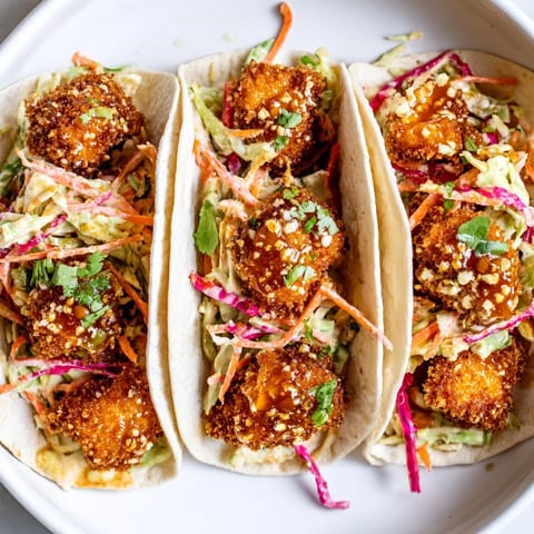 Hot Honey Chicken Tacos