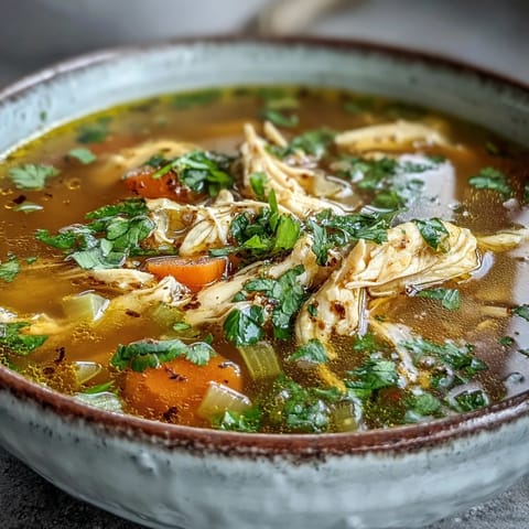 Anti-Inflammatory Turmeric Chicken Soup