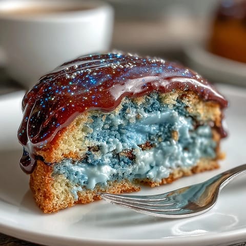 Pisces-Themed Galaxy Cake #568