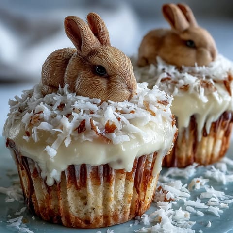 Coconut Bunny Tail Cupcakes