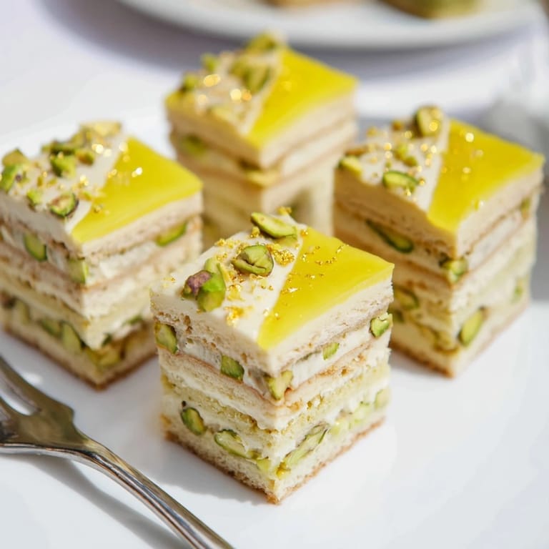 Delicate Grenouille Royale Petits Fours, beautifully arranged, offer a delicious bite of French dessert magic.