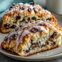 Blueberry Lemon Sourdough Scones with golden edges and juicy berries, perfect for a springtime brunch treat.