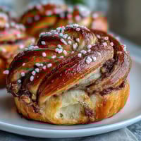 Warm Swedish cardamom buns with golden tops, pearl sugar crunch, and fragrant spiced filling, perfect for coffee breaks.