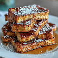 Golden maple pumpkin French toast sticks, perfect for dipping in syrup.